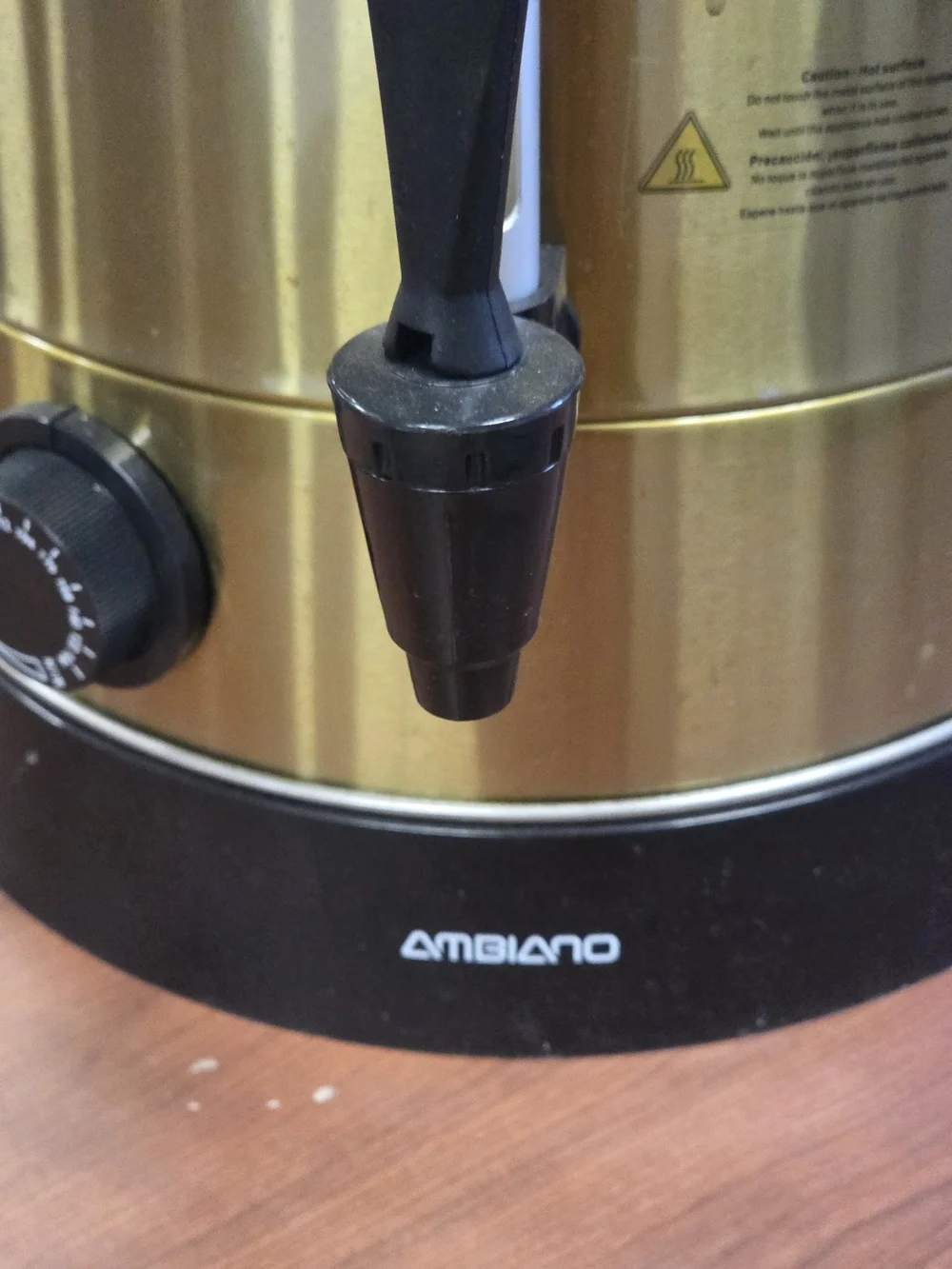 Gold Electric Coffee Urn - Gold